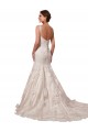 Tulle & Lace V-Neck Chapel Train Sleeveless Bridal Wedding Dress Norwich