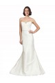 Satin & Lace Sweetheart Chapel Train Sleeveless Bridal Dress Norwich