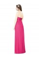 Azalea Soft Chiffon Strapless Long Sleeveless Bridesmaid Dress Norwich