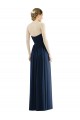 Soft Chiffon Sweetheart Long Sleeveless Formal Evening Gown / Bridesmaid Dress Norwich