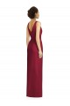 V-Back Frost Soft Chiffon V-Neck Long Sleeveless Bridesmaid Dress Norwich