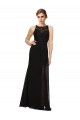 Soft Chiffon & Lace High Neck Long Sleeveless Bridesmaid Dress Norwich