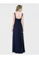 Low Back Lxue Chiffon Sweetheart Long Sleeveless Bridesmaid Dress Norwich