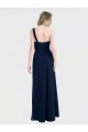 Low Back Soft Chiffon One Shoulder Long Sleeveless Bridesmaid Dress / Formal Dress Norwich