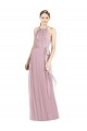 Primrose Soft Chiffon Halter Neck Long Sleeveless Bridesmaid Dress Norwich