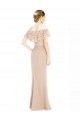 Soft Chiffon & Lace Off the Shoulder Long Sleeveless Prom Dress / Bridesmaid Dress Norwich