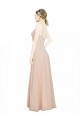 Luxe Chiffon V-Neck Long Sleeveless Bridesmaid Dress / Evening Dress Norwich