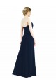 Smoke Green Soft Chiffon Sweetheart Long Sleeveless Bridesmaid Dress Norwich