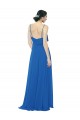 Royalty Soft Chiffon Spaghetti Straps Long Sleeveless Bridesmaid Dress Norwich