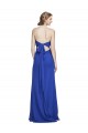 Soft Chiffon Sweetheart Long Sleeveless Bridesmaid Gown Norwich