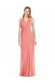 Soft Chiffon Halter Neck Long Sleeveless Formal Evening Gown / Bridesmaid Dress Norwich