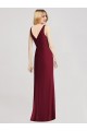 Mermaid Chiffon Sweetheart Long Sleeveless Bridesmaid Dress Norwich