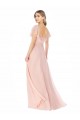 Soft Chiffon Square Neck Long Cap Sleeves Formal Dress / Bridesmaid Dress Norwich