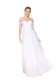 Soft Chiffon Off the Shoulder Long Sleeveless Formal Evening Gown / Prom Dress / Bridesmaid Dress Norwich