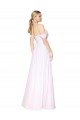 Soft Chiffon Off the Shoulder Long Sleeveless Formal Evening Gown / Prom Dress / Bridesmaid Dress Norwich