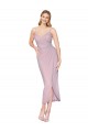 V-Back Soft Chiffon Spaghetti Straps Knee Length Sleeveless High Low Evening Gown / Prom Dress / Bridesmaid Dress Norwich