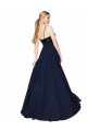 Soft Chiffon & Sequin Spaghetti Straps Long Sleeveless Semi Formal Evening Dress / Prom Dress / Bridesmaid Dress Norwich