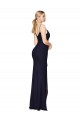 V-Back Soft Chiffon Spaghetti Straps Long Sleeveless Bridesmaid Dress / Formal Dress Norwich