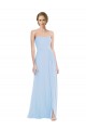 A-Line Soft Chiffon Sweetheart Long Sleeveless Formal Dress / Bridesmaid Dress Norwich