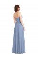 Soft Chiffon Strapless Long Sleeveless Semi Formal Evening Dress / Bridesmaid Dress Norwich