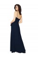 Low Back Chiffon V-Neck Long Sleeveless Bridesmaid Dress / Formal Dress Norwich