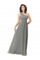 Wisteria Soft Chiffon One Shoulder Long Sleeveless Bridesmaid Dress Norwich