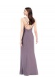 Open Back Soft Chiffon Sweetheart Long Sleeveless Formal Evening Gown / Bridesmaid Dress Norwich