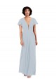 Soft Chiffon V-Neck Long Cap Sleeves Bridesmaid Dress / Formal Dress Norwich