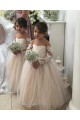 Tulle & Lace Sweetheart Chapel Train Long Sleeves Little Flower Girl Dress Norwich
