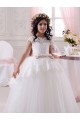 Tulle & Lace Sweetheart Long Sleeveless Flower Girl Dresses Norwich