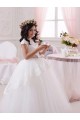 Tulle & Lace Sweetheart Long Sleeveless Flower Girl Dresses Norwich