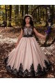 Satin & Lace Sweetheart Long Sleeveless Flower Girl Dress for Wedding Norwich