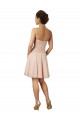 Soft Chiffon & Lace Sweetheart Knee Length Sleeveless Bridesmaid Dress Norwich