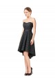 Lace Sweetheart Knee Length Sleeveless High Low Bridesmaid Dress Norwich