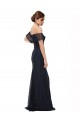 Lace Off the Shoulder Long Flutter Sleeves Prom Dress / Bridesmaid Dress Norwich