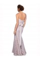 Lace Sweetheart Long Sleeveless Bridesmaid Dress / Evening Dress Norwich
