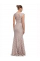 Lace Sweetheart Long Cap Sleeves Bridesmaid Dress / Formal Dress Norwich