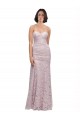 Lace Sweetheart Long Sleeveless Prom Dress / Bridesmaid Dress Norwich