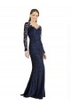 Keyhole Back Lace Sweetheart Long Long Sleeves Prom Dress / Bridesmaid Dress Norwich