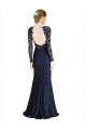 Keyhole Back Lace Sweetheart Long Long Sleeves Prom Dress / Bridesmaid Dress Norwich