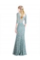 Lace Sweetheart Long Half Sleeves Prom Dress / Bridesmaid Dress Norwich