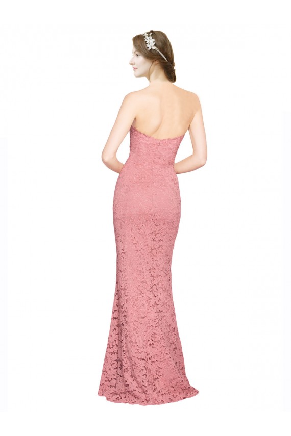 Lace Sweetheart Long Sleeveless Formal Dress / Bridesmaid Dress Norwich