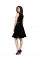 Lace Jewel Neck Knee Length Sleeveless Bridesmaid Dress Norwich