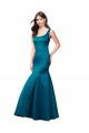 Satin Bateau Neck Long Sleeveless Prom Dress / Bridesmaid Dress Norwich