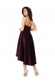 Open Back Satin Sweetheart Short Sleeveless High Low Prom Dress / Bridesmaid Dress Norwich