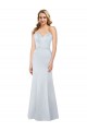 Low Back Satin Strapless Long Sleeveless Formal Evening Gown / Prom Dress / Bridesmaid Dress Norwich