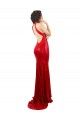 Open Back Red Sequin Halter Neck Long Sleeveless Formal Evening Gown / Prom Dress / Bridesmaid Dress Norwich