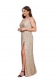 Sequin V-Neck Long Sleeveless Black Tie Plus Size Evening Gown / Prom Dress / Bridesmaid Dress Norwich