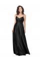 Low Back Silk like Satin V-Neck Long Sleeveless Formal Dress / Bridesmaid Dress Norwich