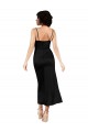 Silk like Satin Spaghetti Straps Tea Length Sleeveless Formal Evening Gown / Prom Dress / Bridesmaid Dress Norwich